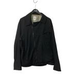 マンドー MANDO ガーメントダイポリエステルダブルライダースブルゾン ライダースジャケット 24194 001 ブラック サイズ：2