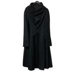 コムデギャルソン COMME des GARCONS 16SS 燕尾 フレアロングコート GQ C009 ブラック サイズ：M