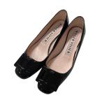 ロジェ ヴィヴィエ Roger Vivier ユールック バレリーナ ポインテッドトゥパンプス ブラック サイズ：37 1/2