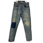 ショッピングダメージ パブロ ヴィンチ PABLO VINCI 24SS Scratch remake denim pants ダメージデニムパンツ PBL 24SS PT