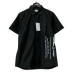 ユニフォームエクスペリメント uniform experiment 半袖シャツ UE 190019 ブラック サイズ：1