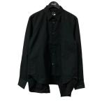 ショッピングギャルソン コムデギャルソンオムプリュス COMME des GARCONS HOMME PLUS 24SS フリルシャツ PM B022 ブラック サイズ：S