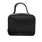 ショッピング比較 ライフスタイリスト LIFESTYLIST Leather Mini Book Bag レザーハンドバッグ ブラック