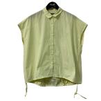 ニコルソンアンドニコルソン nicholson and nicholson バックギャザー フレンチスリーブ ブラウス ノースリーブバルーンシャツ T