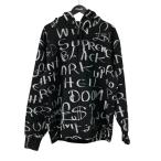 シュプリーム Supreme Black Ark Hooded Sweatshirt プリントパーカー ブラック サイズ：M