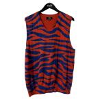  Stussy stussy 22AW GILET TIGER лучший красный × голубой размер :M
