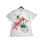 ステューシー stussy 半袖Tシャツ ホワイト サイズ:L