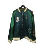 ショッピング比較 メゾンミハラヤスヒロ Maison MIHARA YASUHIRO no club lone wolf スカジャン 81051211 グリーン サイズ