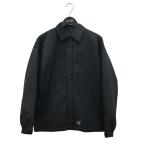 【値下げ】WTAPS STOCK MAN JACKET ジャンパー 232TQDT-JKM06 ブラック サイズ：01 (フレスポ東大阪店)