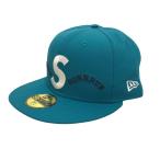 シュプリーム×ニューエラ Supreme×New Era 25SS Homerun S Logo New Era キャップ ブルー サイズ:7 5/8