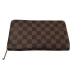 ルイヴィトン LOUIS VUITTON ジッピーオーガナイザー ダミエ 長財布 N60003 エベヌ