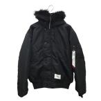 ショッピング比較 ダブルタップス WTAPS ×ALPHA INDUSTRIES  N-2B ジャケット TA0690-9001 ブラック サイズ：L