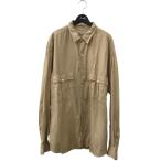 ポータークラシック Porter Classic ROLL UP LINEN SHIRT FRENCH LINEN リネンシャツ ベージュ サイズ：X