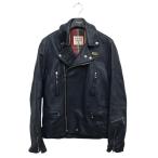 ショッピングレザージャケット Lewis Leathers ×Hysteric Glamour ダブルライダース レザージャケット 4LB-2082 ネイビー サイズ：M