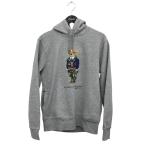 ポロラルフローレン POLO RALPH LAUREN ポロベア プルオーバーパーカー グレー サイズ：S