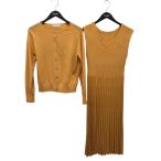 [ снижение цены ]CELFORD вязаный выставить CWNT202006 orange размер :38 (fre spo восток Osaka магазин )