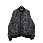 ショッピングタイガー オニツカタイガー Onitsuka Tiger PRINTED BOMBER ジャケット 2183B529 ブラック サイズ：XL