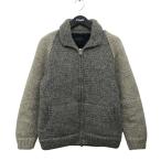 レイフ・アデルバーグ RAIF ADELBERG WOLF カウチンニットカーディガン グレー サイズ：48