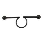  John Lawrence sali van JOHN LAWRENCE SULLIVAN STRAIGHT BARBELL EAR CUFF ушные каффы черный 