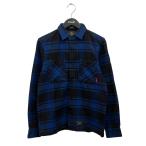 ショッピングネルシャツ ダブルタップス WTAPS ネルシャツ チェック 長袖シャツ 112GWDT-SHM02 ブルー サイズ：S