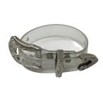  Toga архив sTOGA ARCHIVES Metal buckle vinyl belt браслет прозрачный 