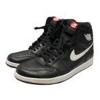 【値下げ】NIKE Jordan 1 Retro Yin Yang Black ジョーダン1 ハイカットスニーカー ブラック サイズ：30．0cm (