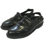 Dr．Martens SLING BACK TASSEL LOAFER　サンダル ブラック サイズ：UK7 (神戸三宮センター街店) 220414