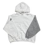 【値下げ】TIGHTBOOTH PRODUCTION × KILLER BONG CYBORG HOODIE 袖切替フーディー ホワイト サイズ：L (神戸元町店)