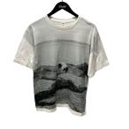 セヤ×ロンハーマン seya.×Ron Herman 半袖Tシャツ グレー×ホワイト サイズ:1