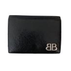 バレンシアガ BALENCIAGA MONACO ミニウォレット ブラック