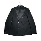 ボッテガヴェネタ BOTTEGA VENETA SALON02 テーラードジャケット 680187 V19V0 ブラック サイズ：46