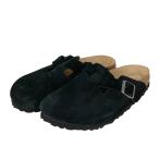 ビルケンシュトック BIRKENSTOCK サボサンダル Boston BS ブラック サイズ:38(24.5cm)
