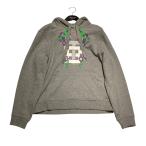 ショッピングBURBERRY 【値下げ】BURBERRY×Minecraft 22FW プルオーバーパーカー グレー サイズ：M (神戸店)