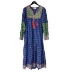 ショッピングロンハーマン ロンハーマン Ron Herman 総柄 ワンピース 3110300923 ブルー サイズ：S