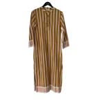 ショッピングロンハーマン エスゼット ブロックプリント×ロンハーマン SZ Blockprints×Ron Herman RH ISLE FROCK ストライプ ワンピース 3