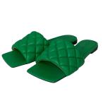 ボッテガヴェネタ BOTTEGA VENETA サンダル グリーン サイズ:37(24.0cm相当)