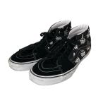 ショッピングスカル バンズ VANS スカルチェリー スニーカー SK8-MID ブラック サイズ：28