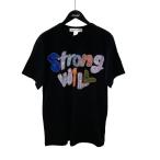 コムデギャルソンシャツ COMME des GARCONS SHIRT embroidery STRONG WILL 半袖Tシャツ FN-T001 ブ