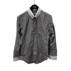 コムデギャルソンオムドゥ COMME des GARCONS HOMME DEUX ストライプボタンダウンシャツ 長袖シャツ DD-B012 グレー