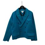 ボッテガヴェネタ BOTTEGA VENETA ダブルジャケット 655968 ブルー サイズ：46