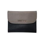 ミュウミュウ MIU MIU マドラスビコローレ カードケース 5M1372 グレー×ブラック
