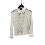 【値下げ】FENDI ズッカ柄 ガーゼシャツ ホワイト サイズ：40 (神戸店)