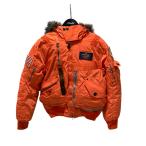 ポロラルフローレン POLO RALPH LAUREN N-2B ダウンジャケット フライトジャケット 8405-290-3572 オレンジ サイズ：