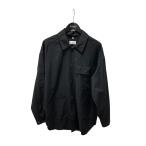 ショッピングローン ローン lownn ウールポケットシャツ ブラック サイズ：44