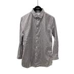 プラダ PRADA ストライプ 長袖シャツ ucm595 ブルー×レッド サイズ：38