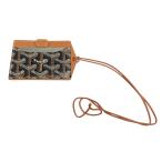 ショッピングゴヤール ゴヤール GOYARD ヴィーナスバッグミラー カードケース ブラウン