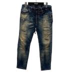 ディーゼル×ロンハーマン DIESEL×Ron Herman WAYKEE-NE ジョグデニム スウェットパンツ インディゴ サイズ：26