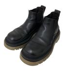 ショッピングボッテガ ボッテガヴェネタ BOTTEGA VENETA チェルシーブーツ ブラック サイズ：37 1/2(約24.5cm)