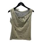  wise Y*s повреждение обработка майка бежевый размер :2