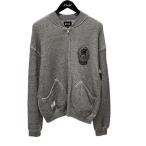 ショット Schott SALT AND PEPPER ZIP SWEAT EAGLE AND RIBBON ジップジャケット 782-4132005